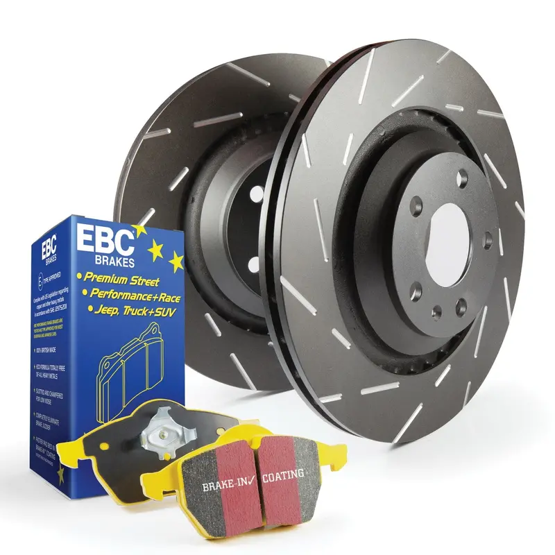 Ebc Yellowstuff Brake Pad Kit With Usr Rotors For High-Performance Street And Track Use 1