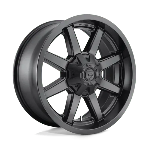 Fuel D43620001850 20X10-Inch Forged Alloy Wheel – 8X180Mm Bolt Pattern, Gloss Black Finish, -12Mm Offset 1