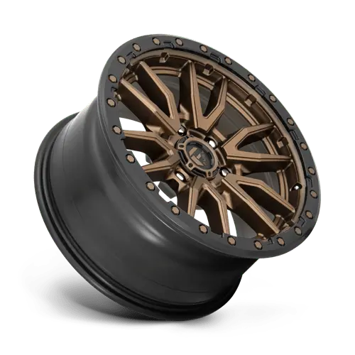 Fuel D681 20X9 Inch Off-Road Wheel – 5X5.0 Bolt Pattern, Matte Bronze With Black Ring 1