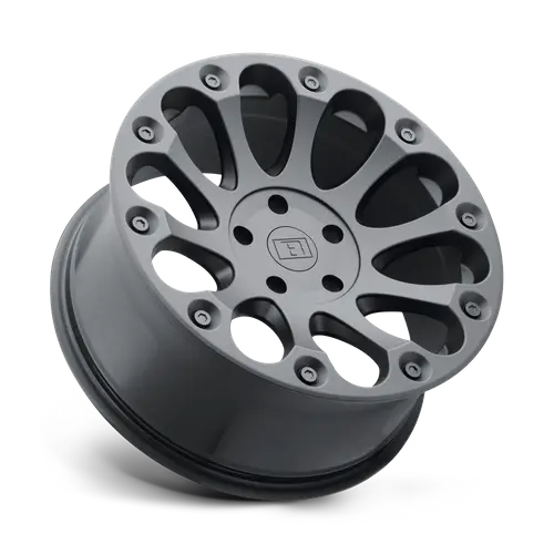 Level 8 Lelim Forged Wheel – 20X9 Inches, 5X5.5 Bolt Pattern, Matte Black Finish, Zero Offset 1