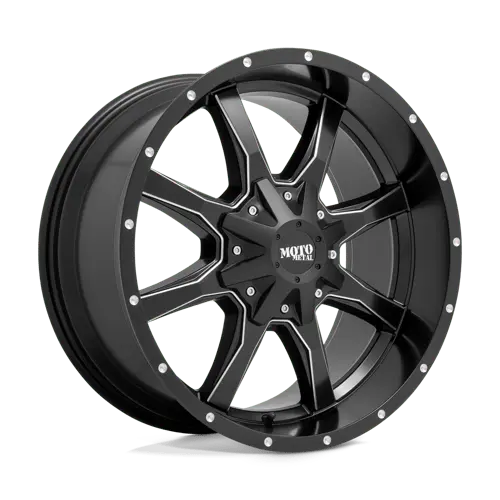 Moto Metal Mo970 20X9 Inch Forged Alloy Wheel – 8X180Mm Bolt Pattern, Gloss Black With Machined Face 1