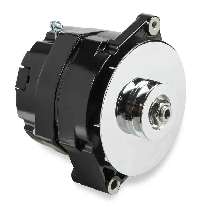 Mr. Gasket 100-Amp Alternator – Gm-Compatible Replacement For 1971–1986 Vehicles, Single V-Belt Mount (Part #51200Bg) 1