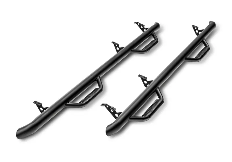 N-Fab T0654Fj Dual Nerf Steps – Textured Black, Fits 2006–2018 Toyota Fj Cruiser 1