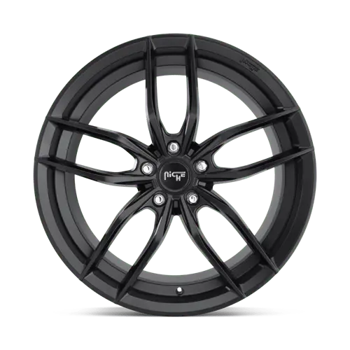 Niche M203 Alloy Wheel – 19X8.5, 5X112 Bolt Pattern, Matte Black, +42Mm Offset 1