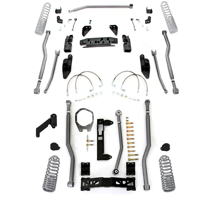 Rubicon Express Jk4343P 3.5" Extreme Duty 4-Link Long-Arm Suspension System With Progressive Coils – Jeep Jk Rubicon 1