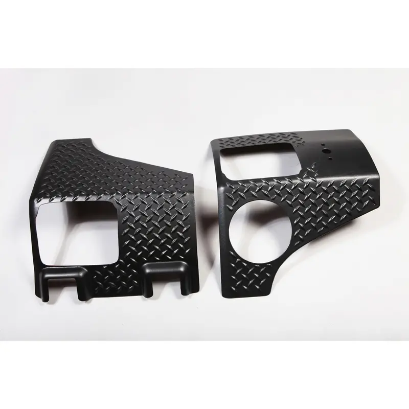 Rugged Ridge 11651.01 Black Corner Guard Body Armor Kit 1