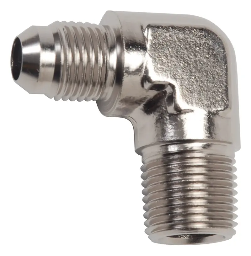 Russell 660831 -6An 90-Degree Flare-To-Pipe Adapter Fitting (1/8" Npt) – Endura Series 1