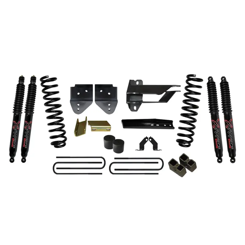 Skyjacker 4-Inch Lift Kit For 2017–2019 Ford F-350 Super Duty – Complete Suspension System With Black Max 8500 Shocks 1