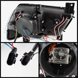 Spyder Auto Projector-Style Led Daytime Running Light Headlights 1