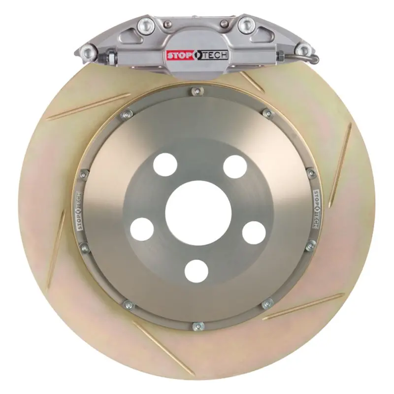 Stoptech 83.646.0023.R3 Rear Trophy Sport Big Brake Kit – Two-Piece Floating Rotors 1