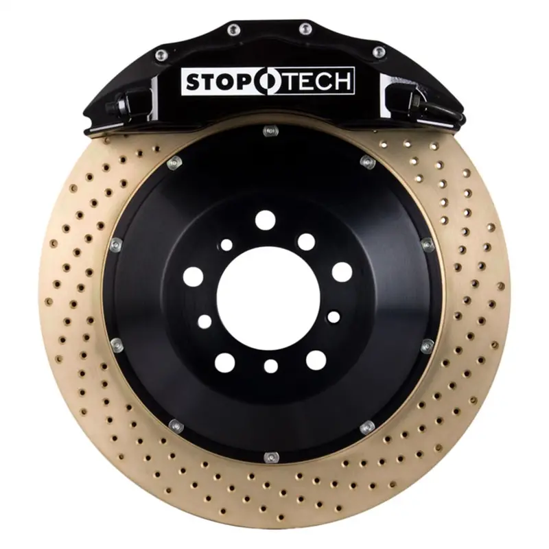 Stoptech Big Brake Kit – Two-Piece Front Rotors With High-Performance Calipers (Model #83.857.6700.54) 1