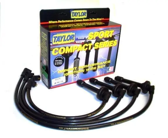 Taylor Cable 98070 Thundervolt 50 10.4Mm Custom-Fit Ignition Wire Set – Black 1