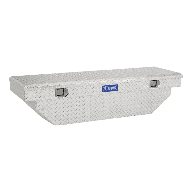 Uws Ec10271 Uws Ec10271 63-Inch Heavy-Wall Aluminum Angled Truck Tool Box; Rigidcore Lid 1