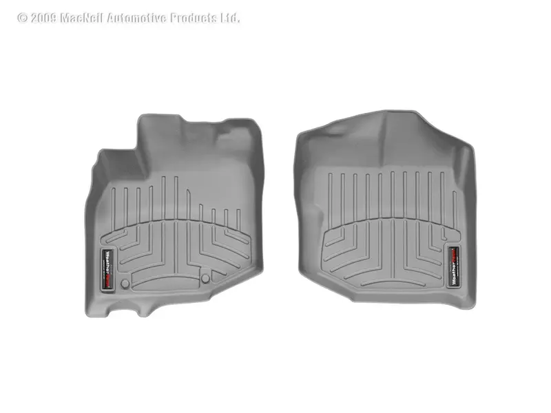 Weathertech 461811 Digitalfit Front Row Floor Liners – Gray, Precision Trimmed For Vehicle Fit 1
