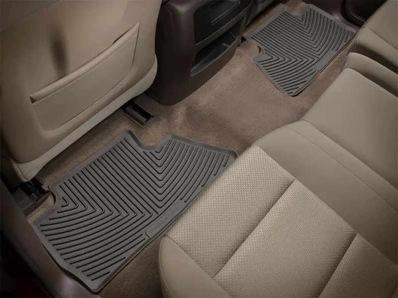 Weathertech All-Weather Floor Mats – Cocoa-Colored Rear Set For Superior Interior Protection 1