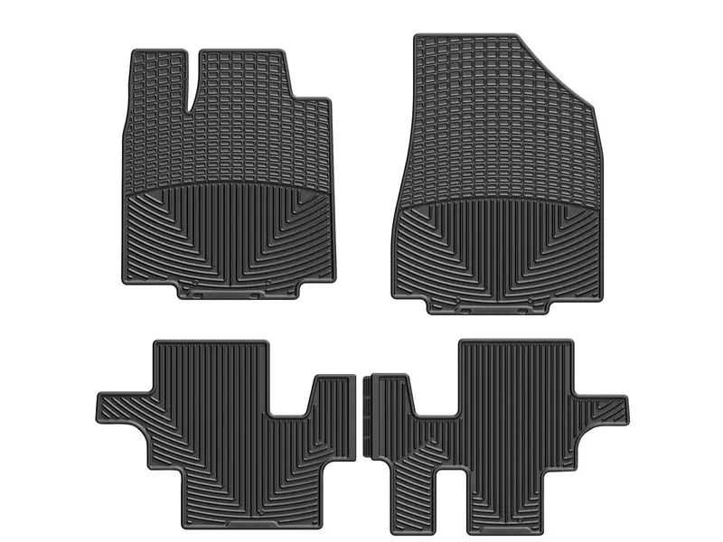 Weathertech Wtlb039136 All-Weather Floor Mats – Front & Rear (Black) 1