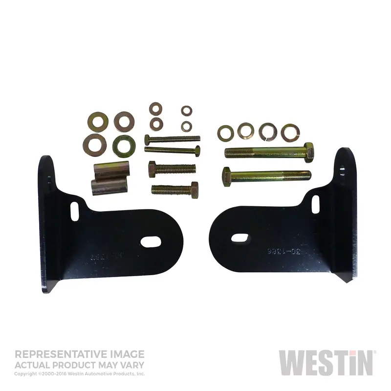 Westin 30-1315 Safari Bull Bar Mounting Hardware Kit – Black Finish 1
