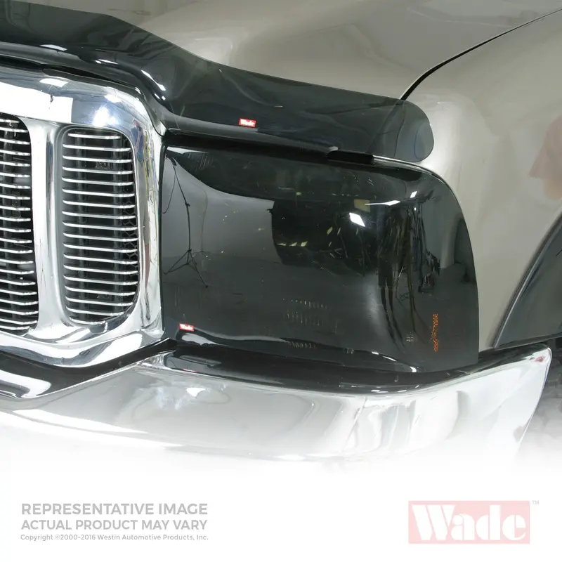 Westin 72-34280 Smoke-Tinted Headlight Covers – Pair 1