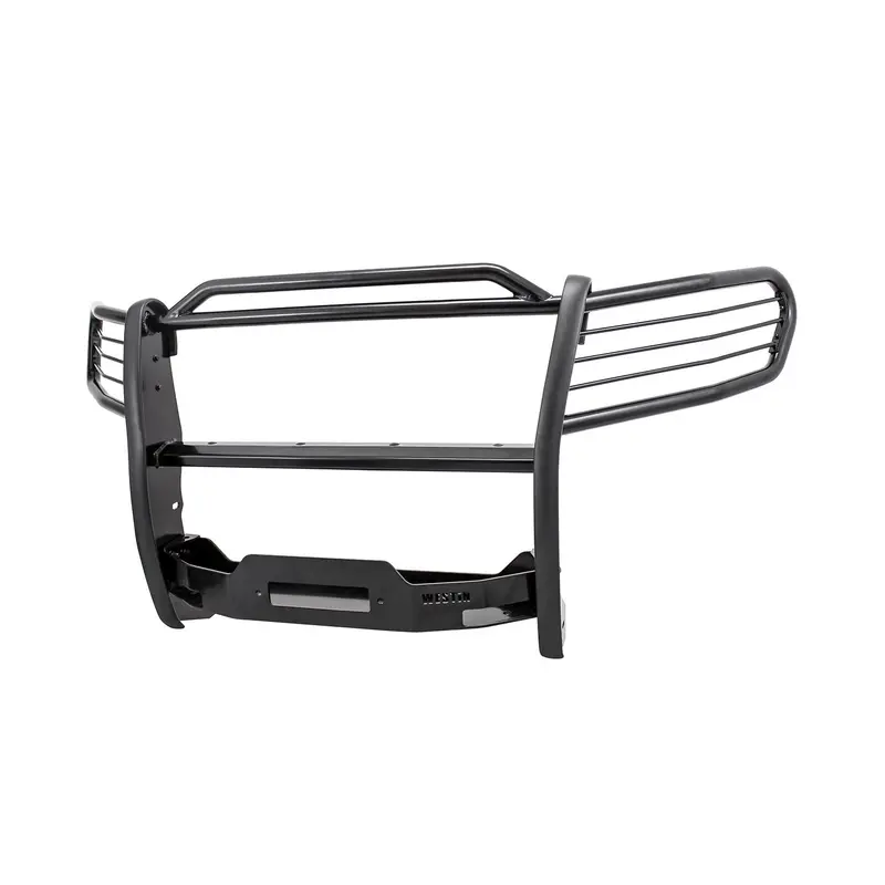Westin Sportsman Grille Guard With Winch Mount – Heavy-Duty Steel Frame, Matte Black Finish (Part #40-93885) 1