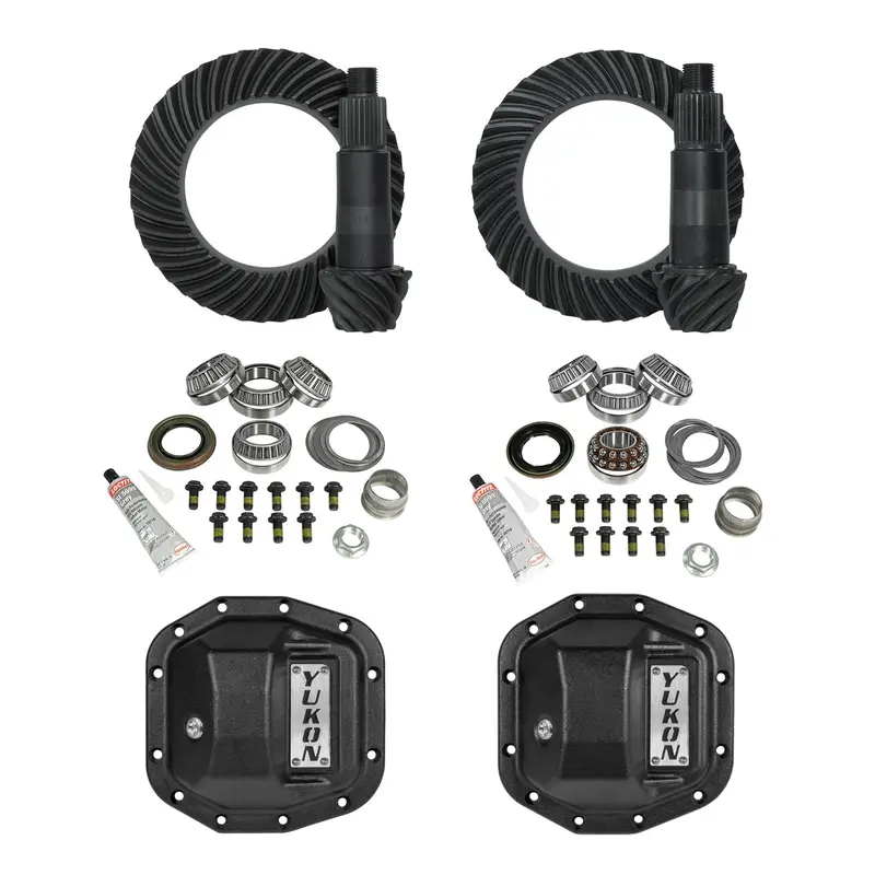 Yukon Gear Ygk071Stg2 Stage 2 Re-Gear Kit – Front & Rear Differential Upgrade With Covers 1